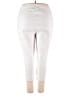 Quacker Factory Solid White Casual Pants Size 2X - photo 2
