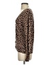 Apt. 9 Animal Print Brown Cardigan Size S - photo 5