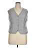 DKNY Gray Vest Size XL - photo 1
