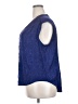 Jennifer Lopez Blue Sleeveless Blouse Size 2X - photo 5