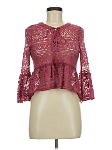 Paper Crane 3/4 Sleeve Blouse (view 1)