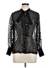 The Kooples Polka Dots Black Long Sleeve Blouse Size Lg (3) - photo 1