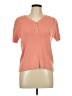 Lizsport 100% Cotton Orange Pullover Sweater Size L - photo 1