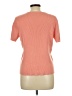 Lizsport 100% Cotton Orange Pullover Sweater Size L - photo 2