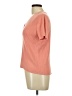 Lizsport 100% Cotton Orange Pullover Sweater Size L - photo 5