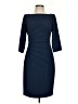 David Meister Solid Blue Cocktail Dress Size 4 - photo 1