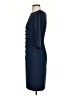 David Meister Solid Blue Cocktail Dress Size 4 - photo 5