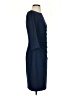 David Meister Solid Blue Cocktail Dress Size 4 - photo 4