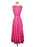 Perceptions Polka Dots Pink Casual Dress Size S - photo 1