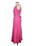 Perceptions Polka Dots Pink Casual Dress Size S - photo 5