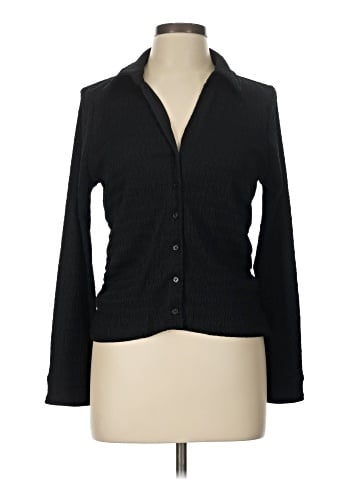 DKNY Jeans Long Sleeve Blouse (view 1)