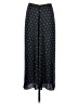 Vince. 100% Polyester Polka Dots Black Casual Skirt Size 2 - photo 1
