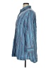 DKNY Stripes Blue 3/4 Sleeve Button-Down Shirt Size XL - photo 5