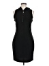 Guess Solid Black Cocktail Dress Size L - photo 1