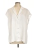 Halogen Ivory Short Sleeve Blouse Size 1X - photo 1