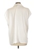 Halogen Ivory Short Sleeve Blouse Size 1X - photo 2