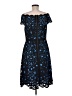 Shani 100% Polyester Blue Cocktail Dress Size 8 - photo 2