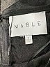 Mable 100% Polyester Black Sleeveless Blouse Size L - photo 4
