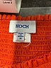 Koch 100% Polyester Orange Shorts Size M - photo 3