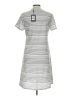 DKNY Stripes Gray Casual Dress Size L - photo 2