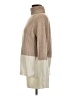 Fate Color Block Tan Turtleneck Sweater Size M - photo 5