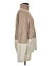 Fate Color Block Tan Turtleneck Sweater Size M - photo 4