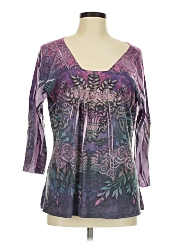 Vintage Suzie 3/4 Sleeve Blouse (view 1)