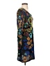 Papillon Print Blue Casual Dress Size S - photo 4