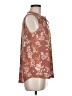 Fred David Brown Sleeveless Blouse Size M - photo 4