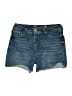 Seven7 Blue Denim Shorts Size 8 - photo 1