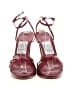 Emma Hope 100% Leather Burgundy Sandals Size EU 39 - photo 2