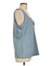 Torrid Blue Tank Top Size 1X Plus (1) - photo 4