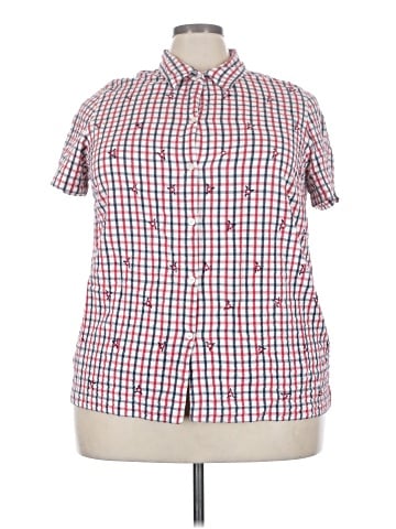 Cherokee Short Sleeve Button-Down Shirt (view 1)