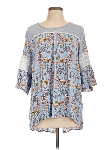 Suzanne Betro 3/4 Sleeve Blouse (view 1)