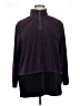 Jennifer Moore Purple Pullover Sweater Size 1X - photo 1