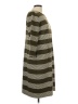 Talbots Stripes Gray Casual Dress Size 12 - photo 4