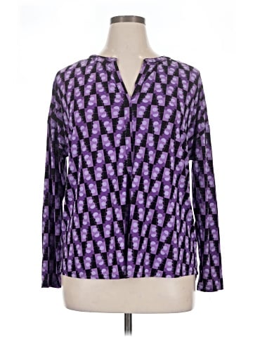 Dana Buchman Long Sleeve Blouse (view 1)