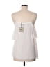 ASOS 100% Polyester White Sleeveless Blouse Size 8 - photo 2