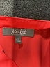 Marled Essentials 100% Polyester Orange Short Sleeve Blouse Size S - photo 7
