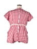 Unique Vintage Checkered-gingham Red Romper Size 4X - photo 2