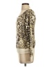 Moda International Animal Print Gold Pullover Sweater Size XS - photo 5
