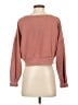 Pink Rose Brown Pullover Sweater Size S - photo 2