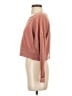 Pink Rose Brown Pullover Sweater Size S - photo 5