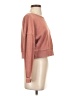 Pink Rose Brown Pullover Sweater Size S - photo 4