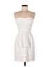 BCBGMAXAZRIA White Cocktail Dress Size 6 - photo 1