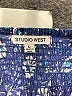 Studio West Blue 3/4 Sleeve Blouse Size L - photo 7