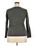 Van Heusen Gray Long Sleeve Blouse Size XL - photo 2