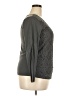 Van Heusen Gray Long Sleeve Blouse Size XL - photo 4