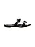 Schutz 100% Leather Black Sandals Size 6 1/2 - photo 1