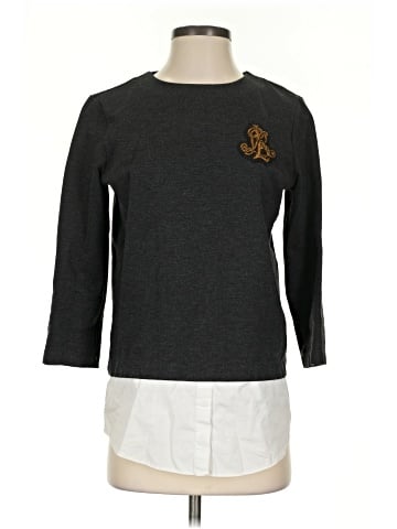 Lauren by Ralph Lauren 3/4 Sleeve Top (view 1)